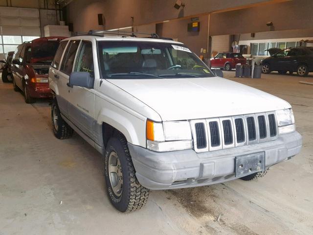 1J4GZ58S1WC107048 - 1998 JEEP GRAND CHER WHITE photo 1