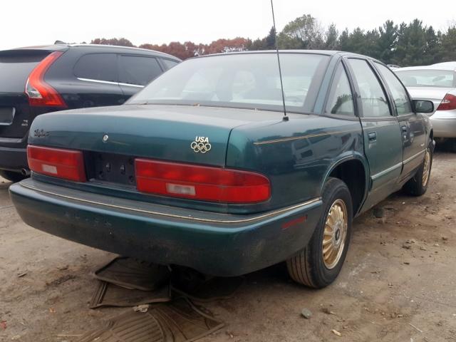 2G4WB52K3T1462380 - 1996 BUICK REGAL CUST GREEN photo 4