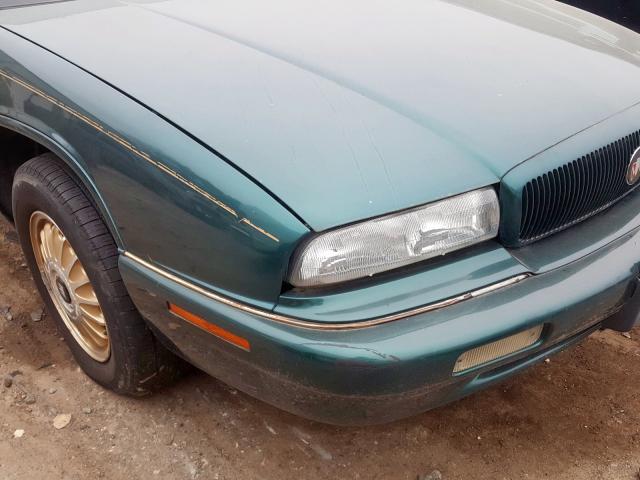 2G4WB52K3T1462380 - 1996 BUICK REGAL CUST GREEN photo 9