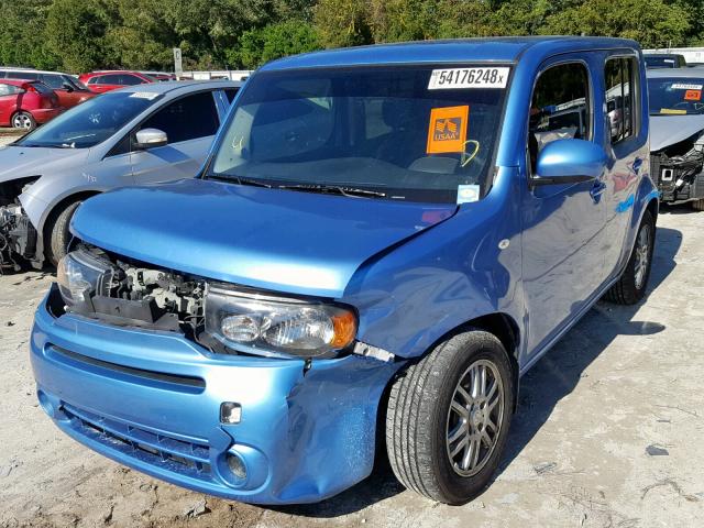 JN8AZ2KR5CT251332 - 2012 NISSAN CUBE BASE BLUE photo 2