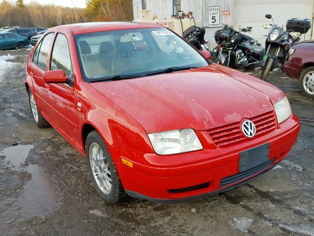 3VWPD69M41M130774 - 2001 VOLKSWAGEN JETTA WOLF RED photo 1