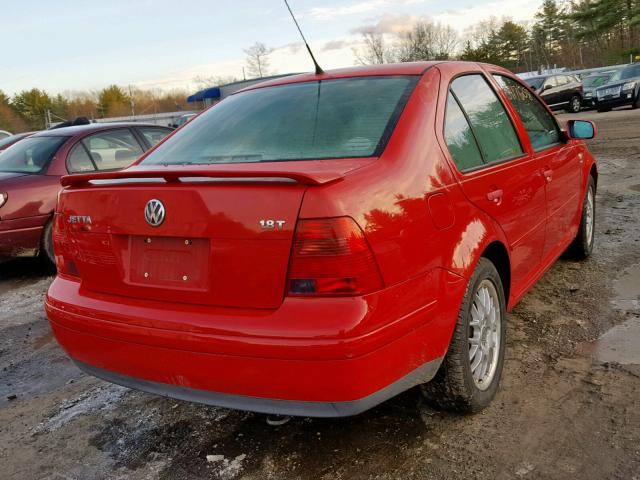 3VWPD69M41M130774 - 2001 VOLKSWAGEN JETTA WOLF RED photo 4