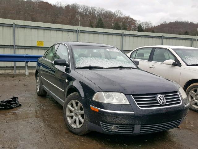 WVWPD63B74E163806 - 2004 VOLKSWAGEN PASSAT GLS BLACK photo 1