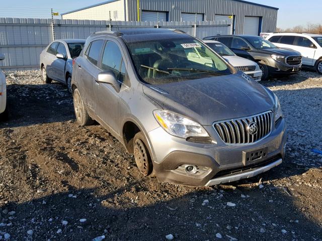 KL4CJBSB7DB186693 - 2013 BUICK ENCORE CON GRAY photo 1