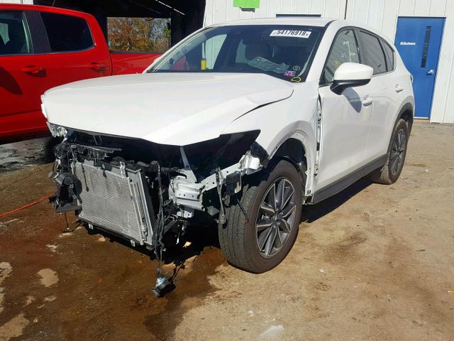 JM3KFBDL1H0200573 - 2017 MAZDA CX-5 GRAND WHITE photo 2