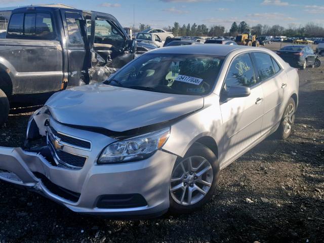 1G11C5SA6DU150670 - 2013 CHEVROLET MALIBU 1LT SILVER photo 2