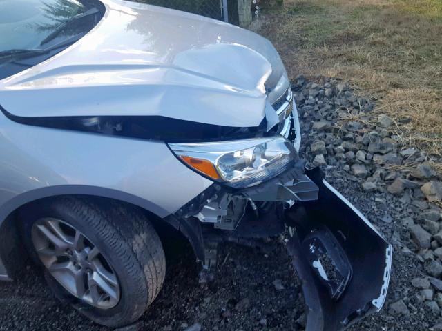 1G11C5SA6DU150670 - 2013 CHEVROLET MALIBU 1LT SILVER photo 9