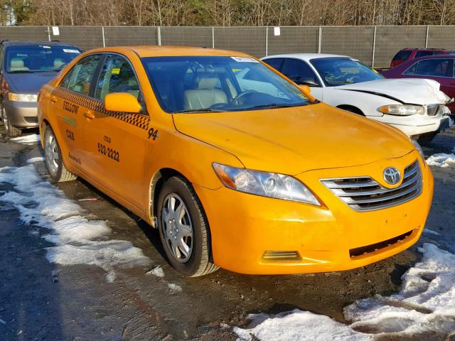 4T1BB46K09U071915 - 2009 TOYOTA CAMRY HYBR YELLOW photo 1