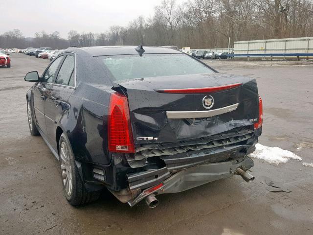 1G6DS5ED6B0151810 - 2011 CADILLAC CTS PREMIU BLACK photo 3