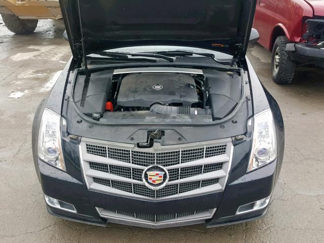 1G6DS5ED6B0151810 - 2011 CADILLAC CTS PREMIU BLACK photo 7