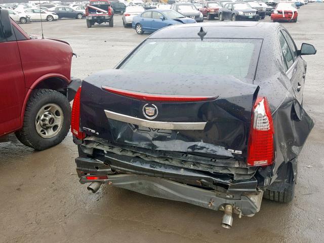 1G6DS5ED6B0151810 - 2011 CADILLAC CTS PREMIU BLACK photo 9