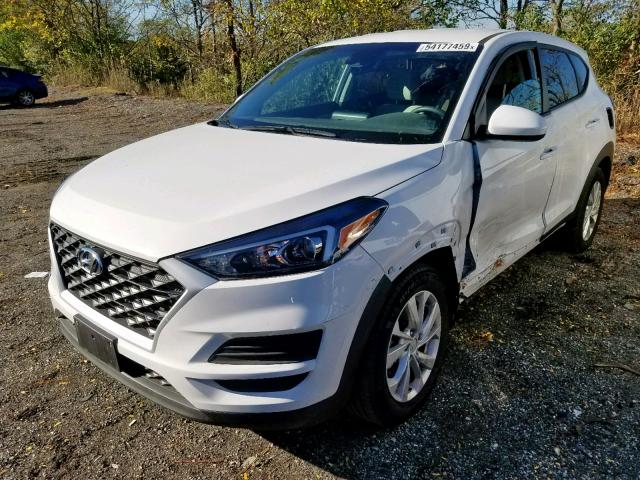 KM8J2CA47KU866884 - 2019 HYUNDAI TUCSON SE WHITE photo 2