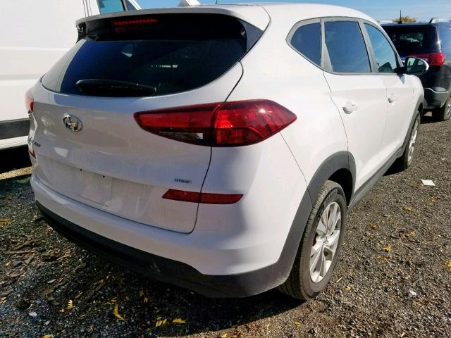 KM8J2CA47KU866884 - 2019 HYUNDAI TUCSON SE WHITE photo 4