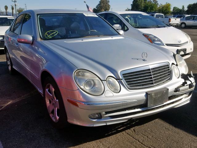 WDBUF56J76A861996 - 2006 MERCEDES-BENZ E 350 SILVER photo 1