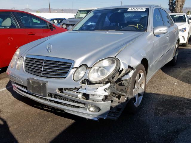 WDBUF56J76A861996 - 2006 MERCEDES-BENZ E 350 SILVER photo 2