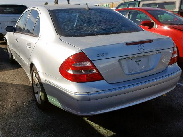 WDBUF56J76A861996 - 2006 MERCEDES-BENZ E 350 SILVER photo 3