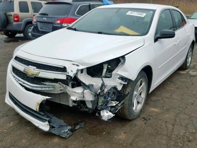 1G11B5SA7DF155965 - 2013 CHEVROLET MALIBU LS თეთრი ფოტო 2