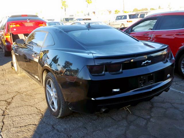 2G1FA1E3XC9110394 - 2012 CHEVROLET CAMARO LS BLACK photo 3