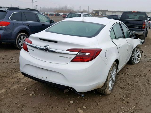 2G4GK5EX4E9179597 - 2014 BUICK REGAL WHITE photo 4