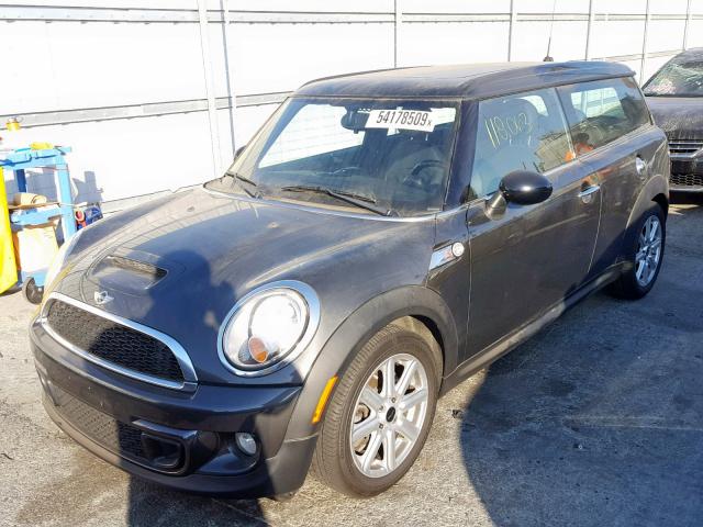 WMWZG3C54BTY31334 - 2011 MINI COOPER S C GRAY photo 2