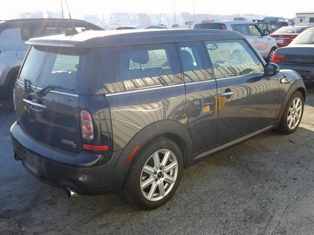 WMWZG3C54BTY31334 - 2011 MINI COOPER S C GRAY photo 4