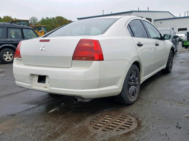 4A3AB26F25E026399 - 2005 MITSUBISHI GALANT DE WHITE photo 4