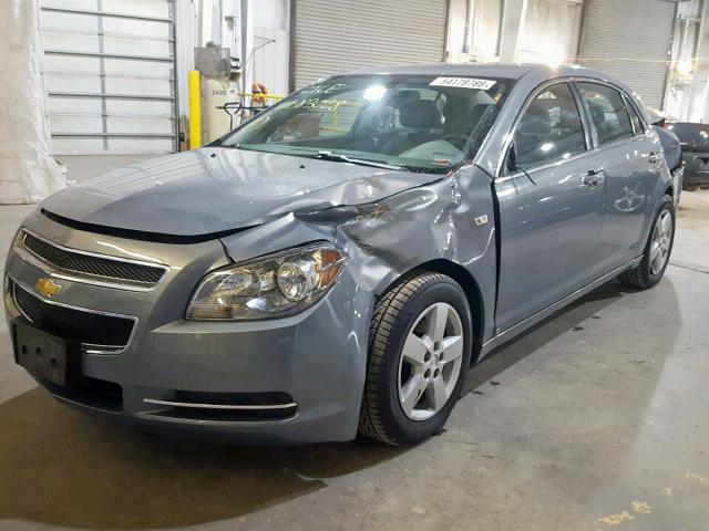 1G1ZG57B18F183028 - 2008 CHEVROLET MALIBU LS Mavi foto 2