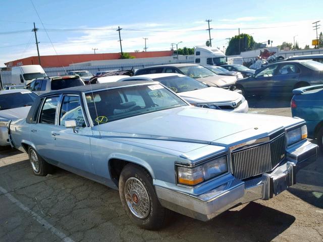 1G6DW5476NR706884 - 1992 CADILLAC BROUGHAM BLUE photo 1