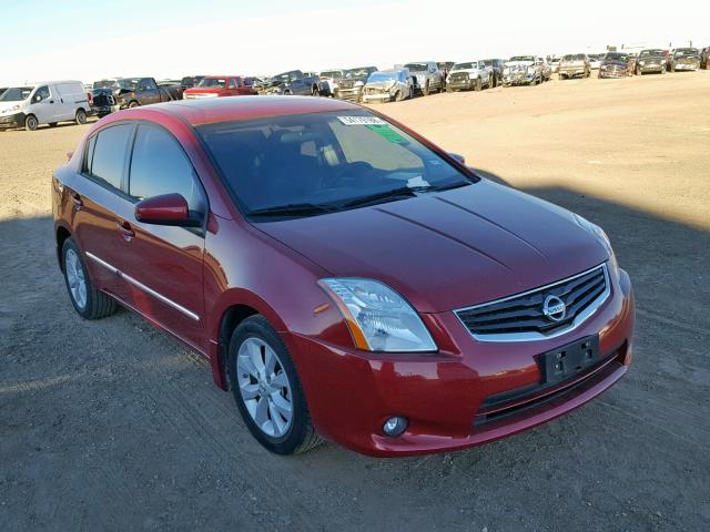 3N1AB6AP3CL671833 - 2012 NISSAN SENTRA 2.0 RED photo 1