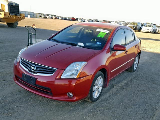 3N1AB6AP3CL671833 - 2012 NISSAN SENTRA 2.0 RED photo 2