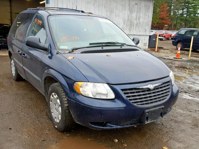 1C4GP45R54B569106 - 2004 CHRYSLER TOWN & COU BLUE photo 1