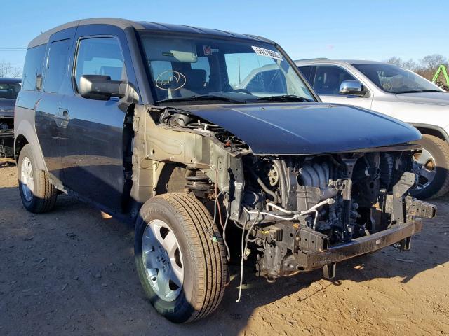 5J6YH28543L050761 - 2003 HONDA ELEMENT EX BLACK photo 1