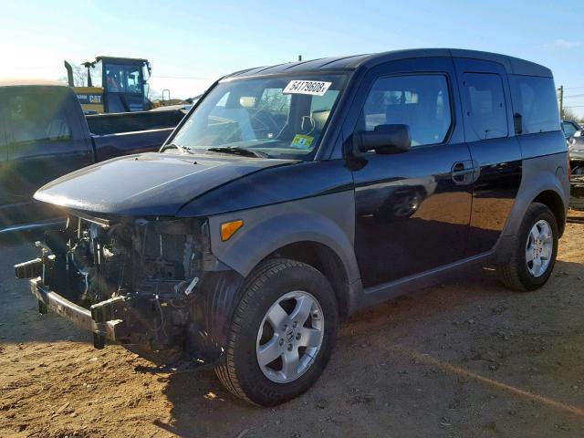 5J6YH28543L050761 - 2003 HONDA ELEMENT EX BLACK photo 2