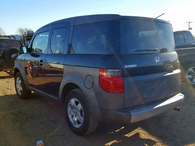 5J6YH28543L050761 - 2003 HONDA ELEMENT EX BLACK photo 3