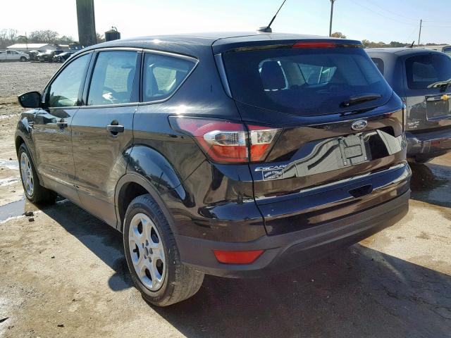 1FMCU0F79HUC73508 - 2017 FORD ESCAPE S BLACK photo 3