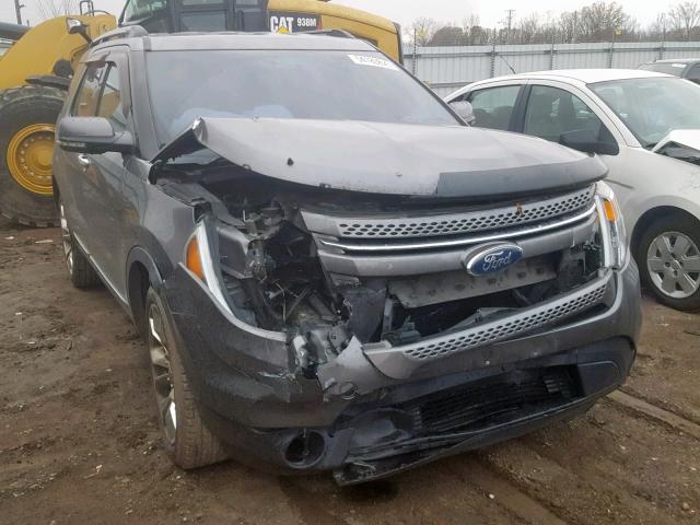 1FMHK7F89BGA49917 - 2011 FORD EXPLORER L GRAY photo 1