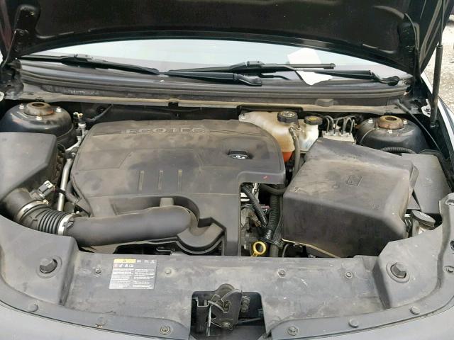 1G1ZC5EU8BF192459 - 2011 CHEVROLET MALIBU 1LT BLACK photo 7