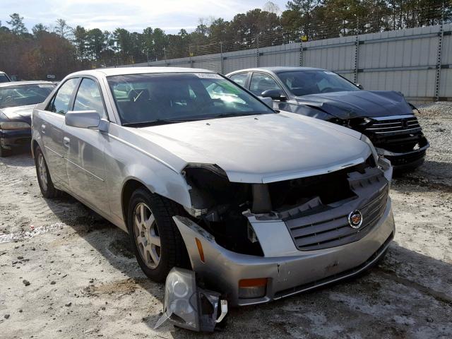 1G6DP567050219694 - 2005 CADILLAC CTS HI FEA SILVER photo 1