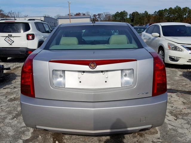 1G6DP567050219694 - 2005 CADILLAC CTS HI FEA SILVER photo 9