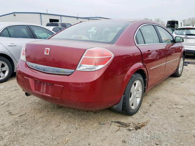 1G8ZR57527F287676 - 2007 SATURN AURA GREEN MAROON photo 4