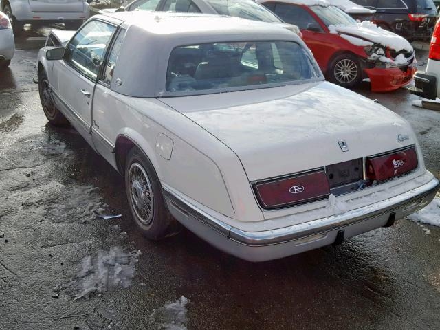 1G4EZ13C6LU416196 - 1990 BUICK RIVIERA WHITE photo 3