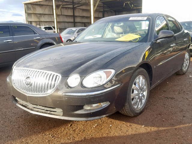 2G4WD582481355430 - 2008 BUICK LACROSSE C GRAY photo 2