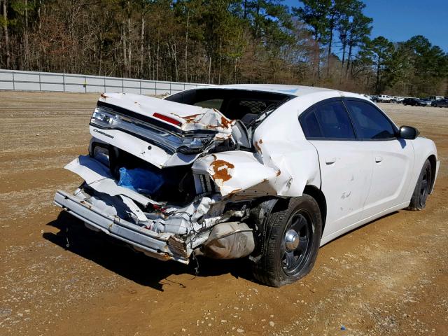 2C3CDXAT6CH304991 - 2012 DODGE CHARGER PO WHITE photo 4