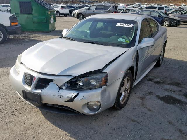 2G2WS522651266770 - 2005 PONTIAC GRAND PRIX SILVER photo 2