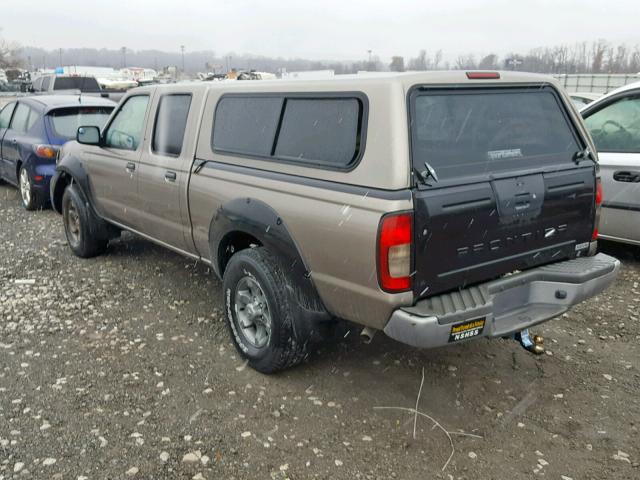 1N6ED29X64C400037 - 2004 NISSAN FRONTIER C BURN photo 3