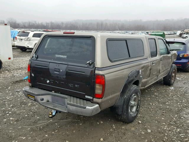 1N6ED29X64C400037 - 2004 NISSAN FRONTIER C BURN photo 4