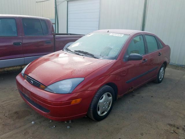 1FAFP33P63W310550 - 2003 FORD FOCUS LX RED photo 2