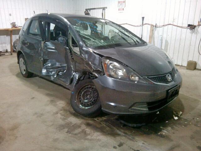 JHMGE8H37CC038324 - 2012 HONDA FIT GRAY photo 1