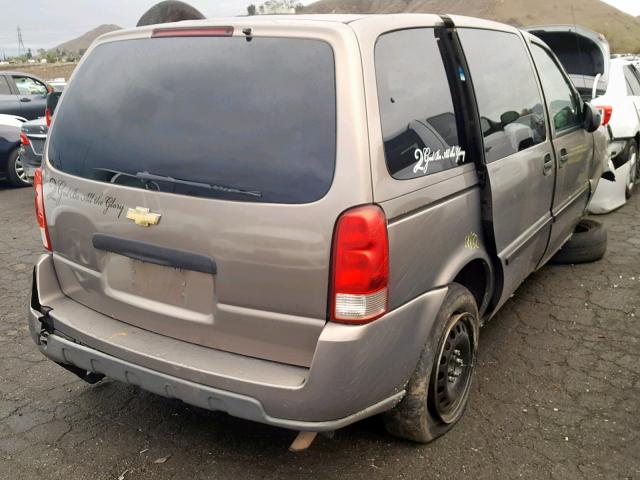 1GNDU23L46D219785 - 2006 CHEVROLET UPLANDER L Qəhvəyi foto 4