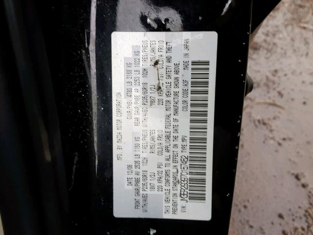 JM3ER293970157452 - 2007 MAZDA CX-7 BLACK photo 10